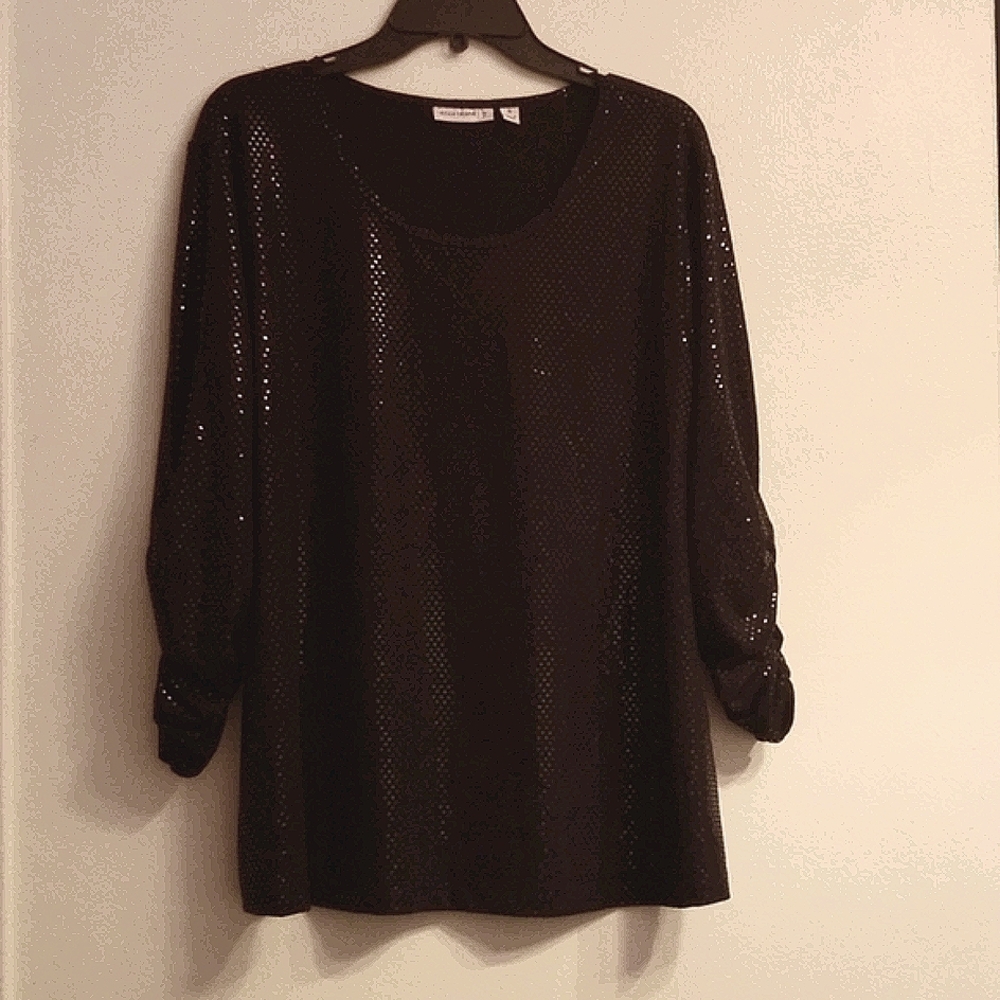 Susan Graver Top - Picture 2 of 7